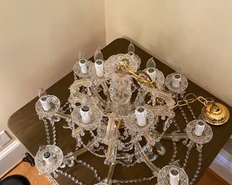 Crystal chandelier