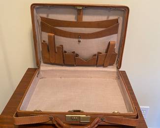 Hartmann leather briefcase