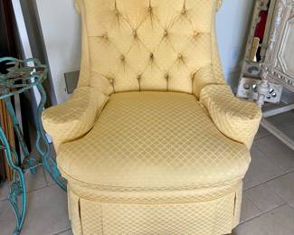 Henredon upholstered armchair