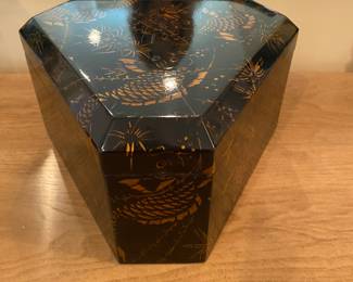 Maitland Smith box - Koi fish