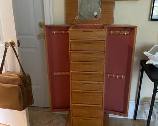 Jewelry armoire