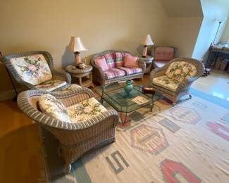 Wicker furniture