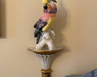 Chelsea House parrot - one of pair