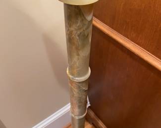 Onyx floor lamp
