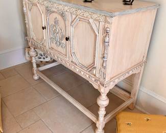 Painted vintage cabinet