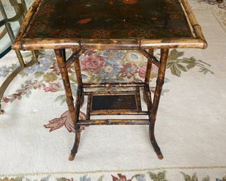 Bamboo & Chinoiserie table
