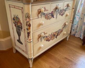 La Barge painted dresser