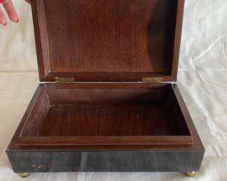 Maitland Smith tortoise tile box