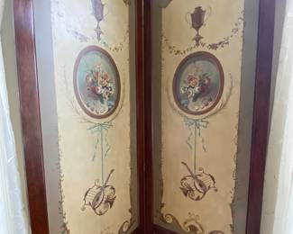 Maitland Smith 2 panel folding screen