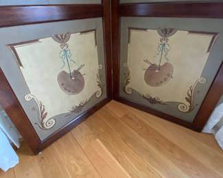 Maitland Smith 2 panel folding screen