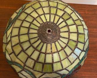 Stained glass lampshade