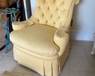 Henredon upholstered armchair
