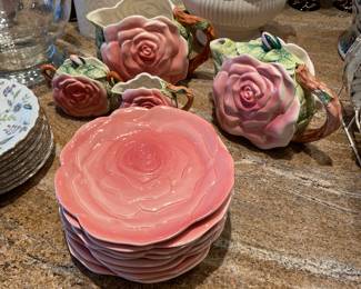 Fitz & Floyd tea set