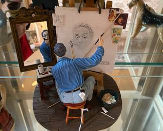 Norman Rockwell figurine