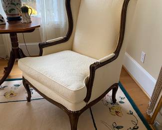 Century Furniture wing chair - PRISTINE!