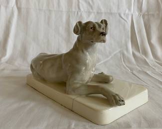 Goldsheider dog figurine