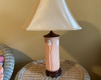 Ceramic Tulip lamp - one of two