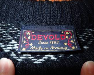 VINTAGE SWEATER - MADE IN NORWAY - DEVOLD SINCE 1853