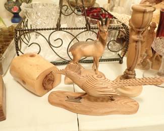 WOOD CARVED PIECES