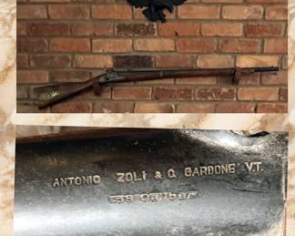 58 Caliber muzzle loader by Antonio Zoli, Gardone VT