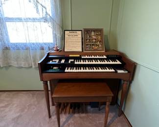 Wurlitzer by Bell & Howell Organ & Bench