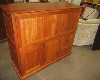 Large cabinet desk