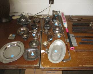 Silverplate items 