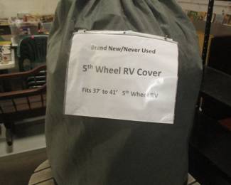 Brans new fifth wheel trailer cover