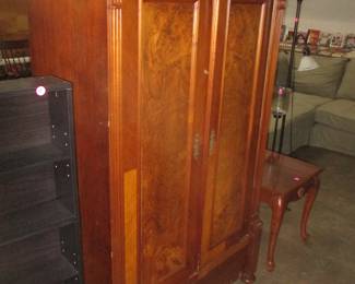 Antique wardrobe closet