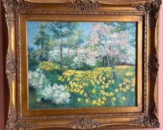 Stunning... in gold frame!