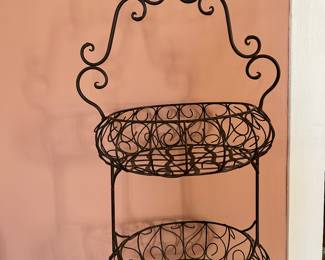 Large and tall  double wire baskets!