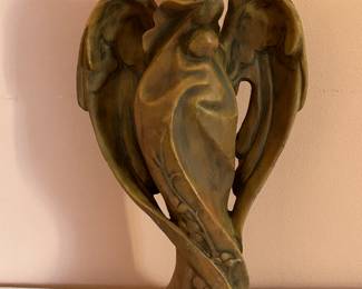 Tall  pottery angel!
