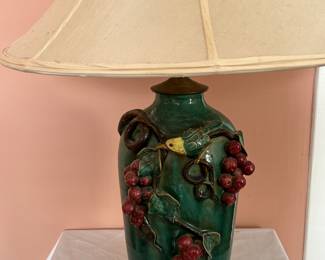 Bird and Grapes Lamp!