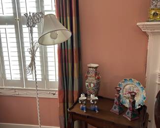 Antique Iron Floor Lamp!