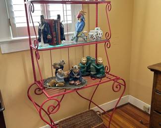 Red Iron Baker's Rack!