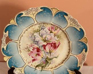 Incredible antique decorator plate!