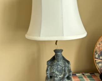 Unusual Asian Lamp