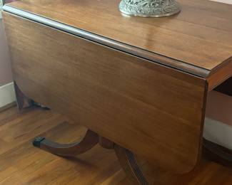Antique Walnut Drop Leaf Table