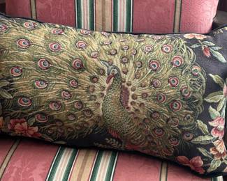 Peacock Pillow! Very Unique!