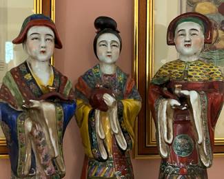 Exquisite group of porcelain ....