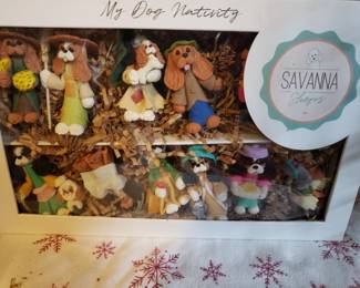 My Dog Nativity set
