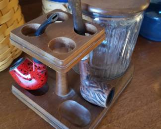 Vintage Pipe holder 