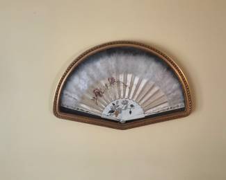 VINTAGE FRAMED FAN