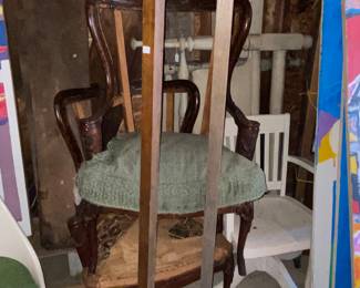 Chairs and hall trees