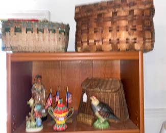 Antique baskets 