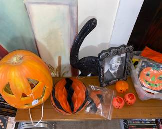 Vtg. Halloween decor 