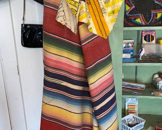 Native American blanket and cigar band cases