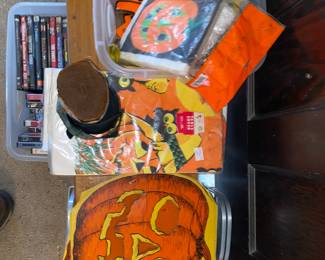 Vtg. Halloween decor