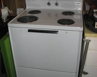 nice clean vintage electric stove
