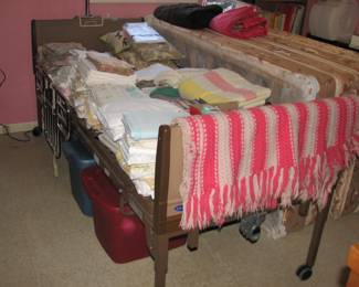 Hospital bed (no mattress)